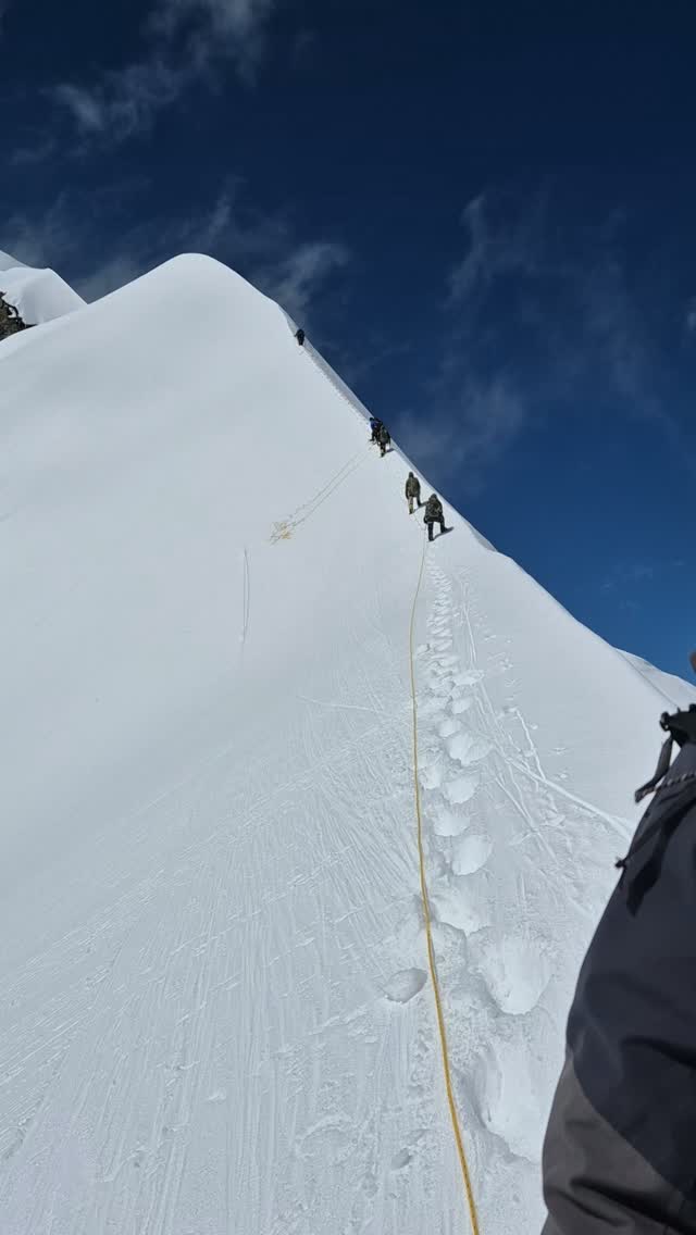 The Knife Ridge of Mt.