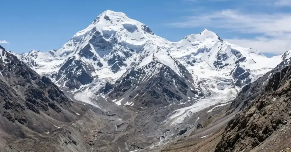 Overview of Mount Nun