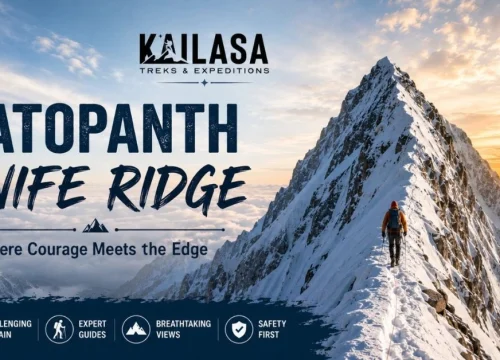 Satopanth Knife Ridge: (7,075m), Route, Best Time to Visit